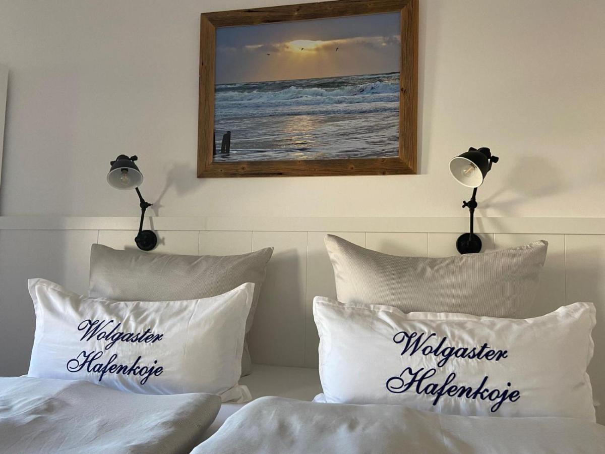 Appartamento Hafenkoje Zum Anker Wolgast Esterno foto
