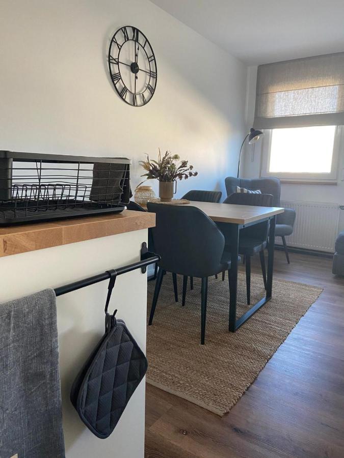 Appartamento Hafenkoje Zum Anker Wolgast Esterno foto