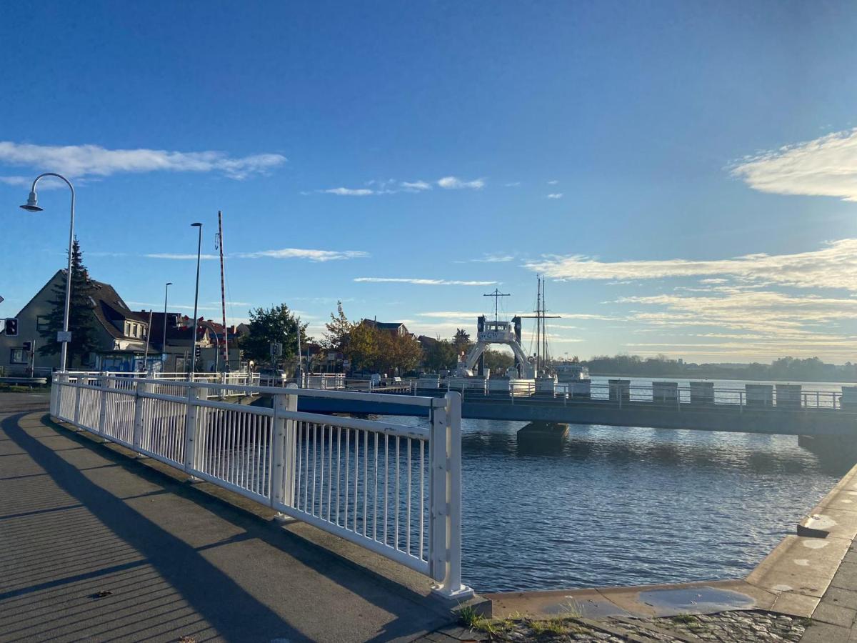 Appartamento Hafenkoje Zum Anker Wolgast Esterno foto