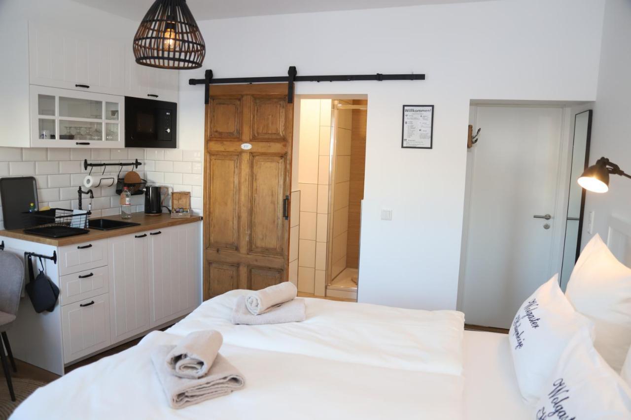 Appartamento Hafenkoje Zum Anker Wolgast Esterno foto